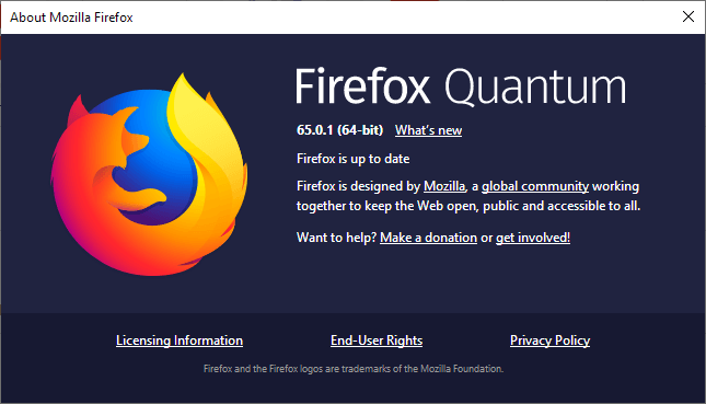 Download Firefox 65.0 1 For Mac